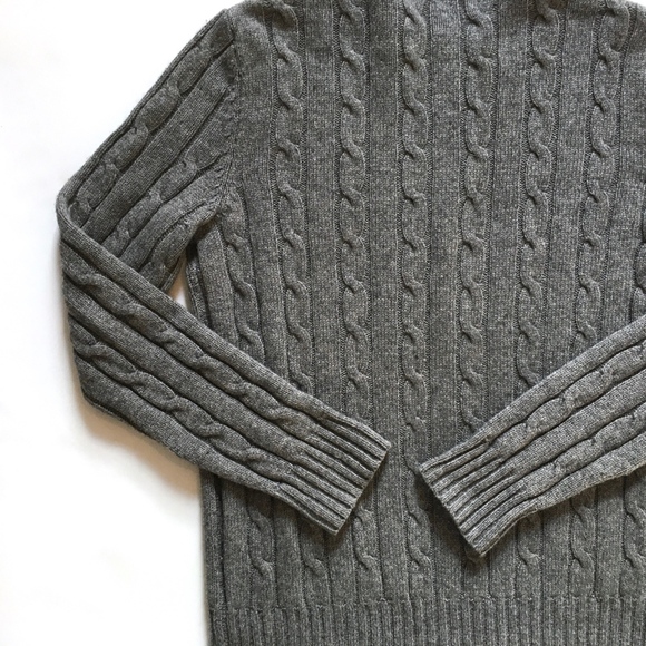 Martin + Osa Wool/Cotton Chunky Cableknit Pullover Sweater sz M - Picture 7 of 8